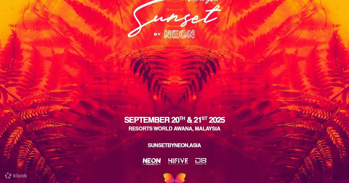 Sunset by NEON 2025 - Klook Singapore